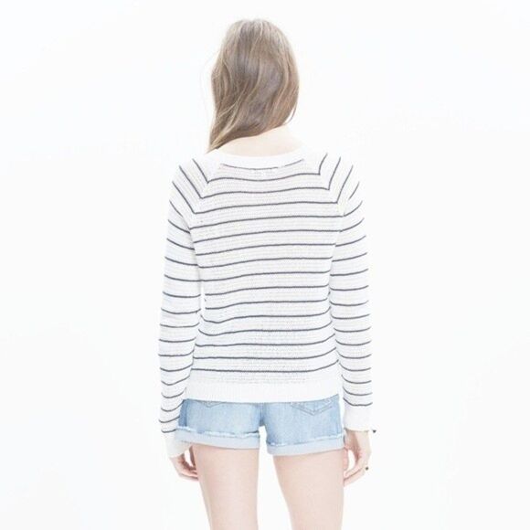 Madewell Dockline Nautical Pullover Sweater - Picture 3 of 9
